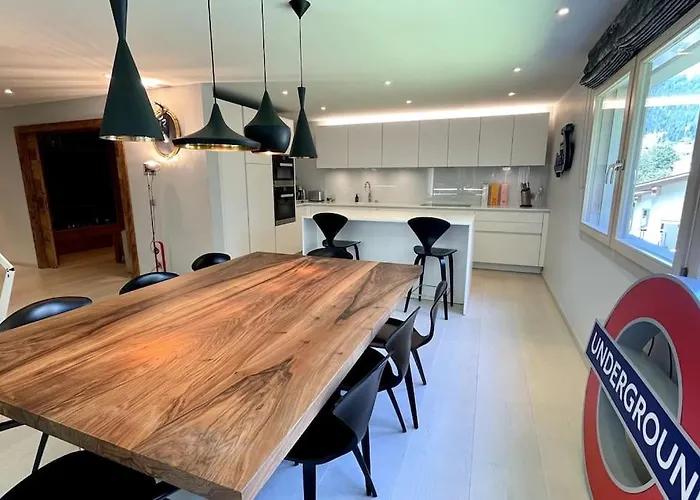 Apartment Private Luxury 4 Bedroom In Waldhaus Flims