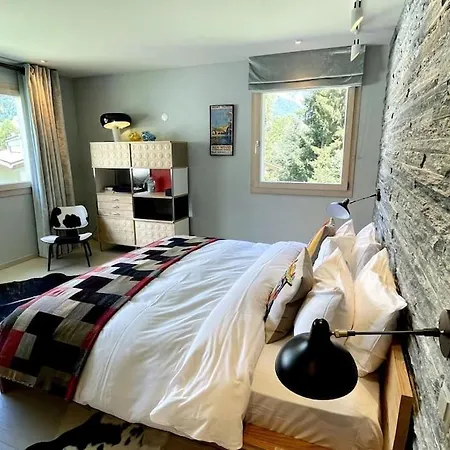 公寓 Private Luxury 4 Bedroom In Waldhaus *