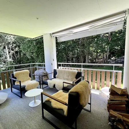 Private Luxury 4 Bedroom In Waldhaus 公寓